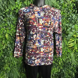 Eye Candy Tops Women 3XL Red Shirt Printed Graphic Hoodie Long Sleeve 0151‎